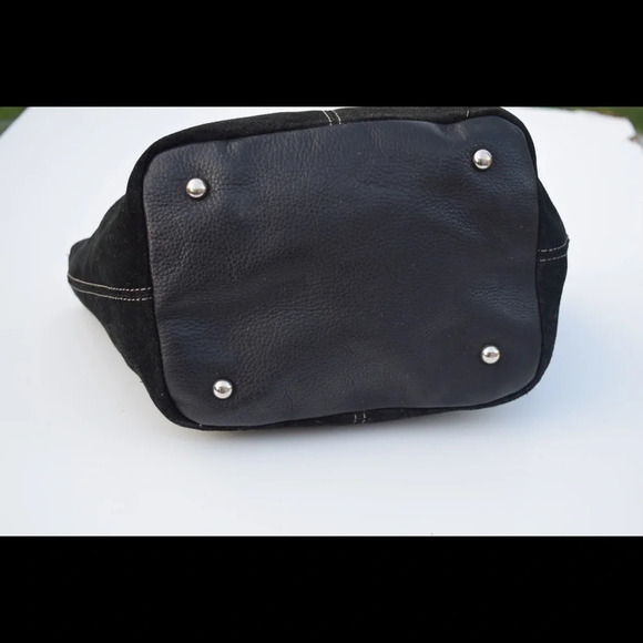 Tignanello suede tote bag - Picture 3 of 8